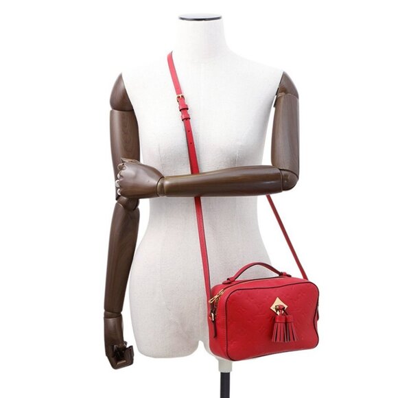 LOUIS VUITTON Saintonge Monogram Empreinte Leather scarlet M44606 - Picture 3 of 13